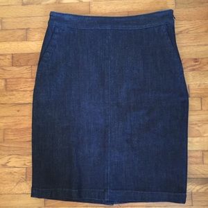 Banana Republic Denim skirt.